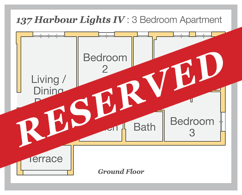 137 HARBOUR LIGHTS IV : 3 Bedroom Apartment