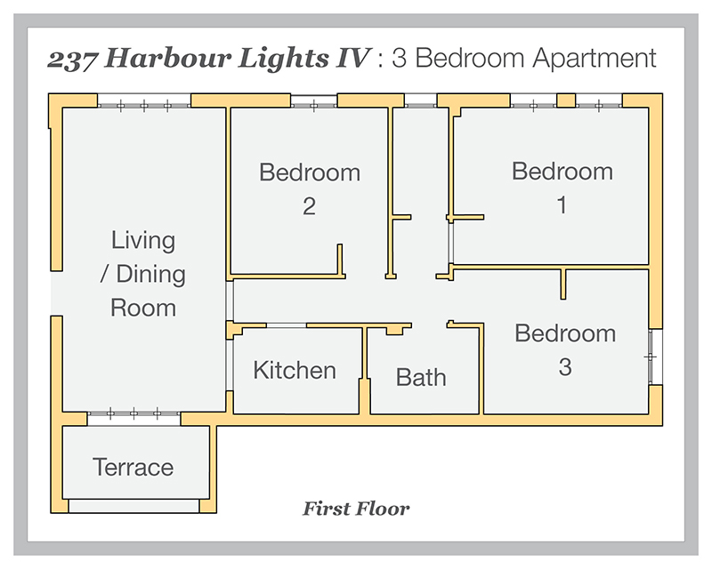236 HARBOUR LIGHTS IV : 2 Bedroom Townhouse
